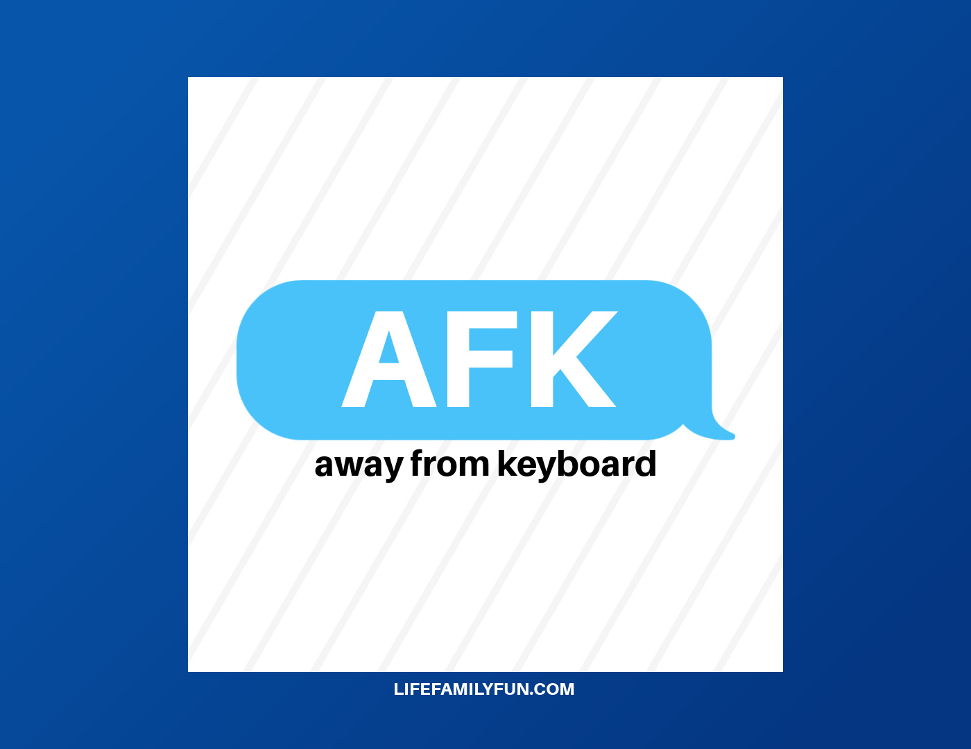 afk meaning