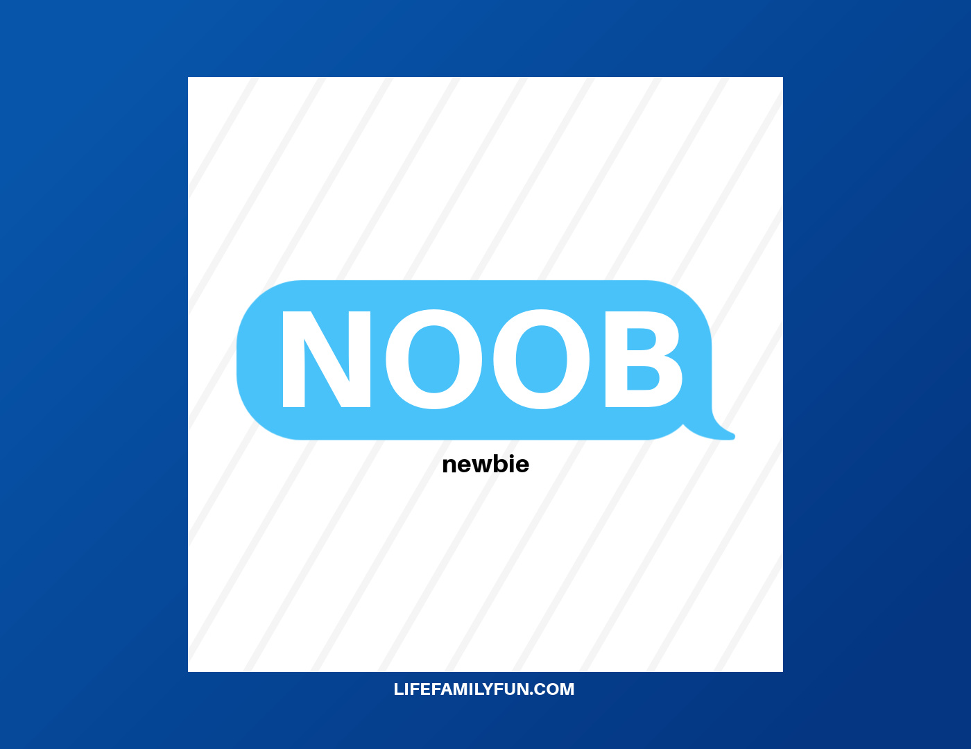 What Does Noob Mean?