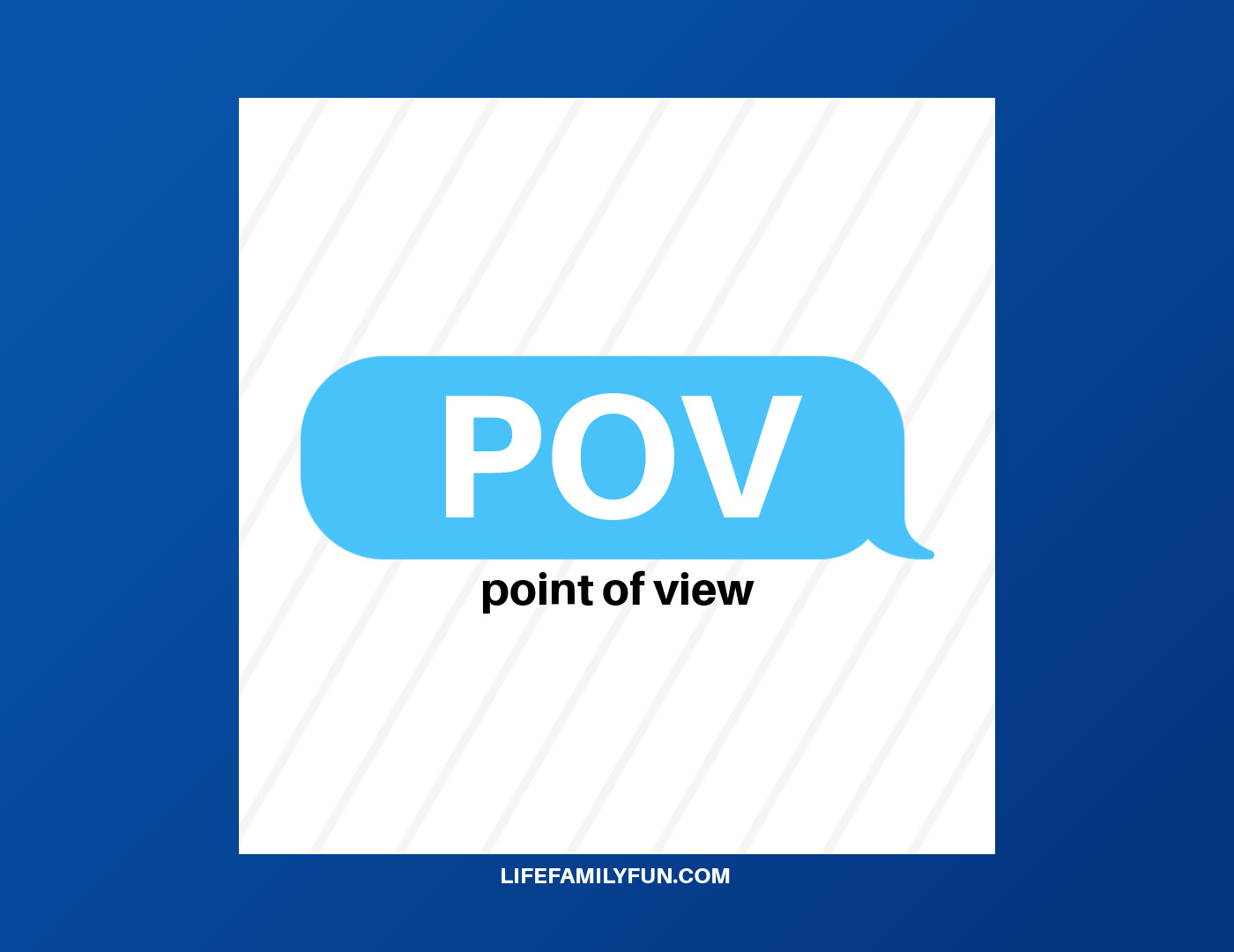 Pov meaning