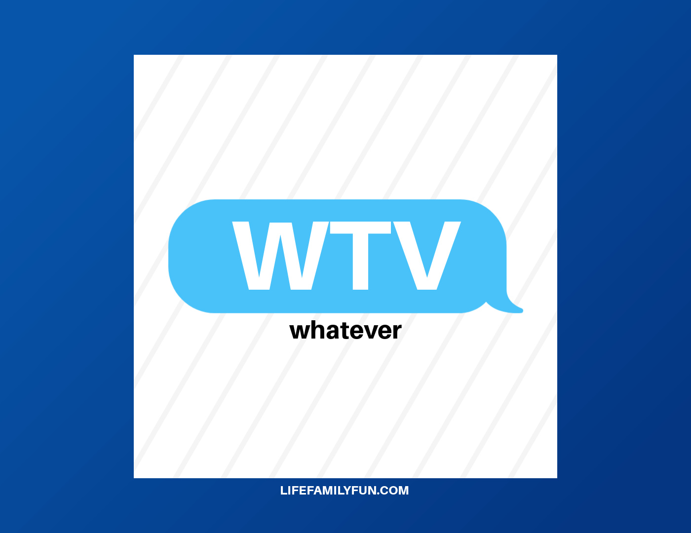 What does WTV mean?