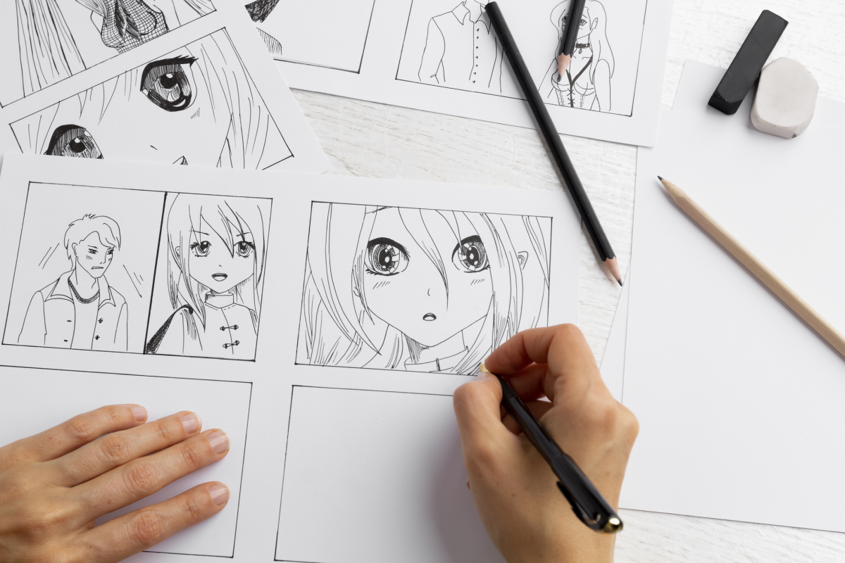 Anime Drawing PNG Transparent Images Free Download  Vector Files  Pngtree