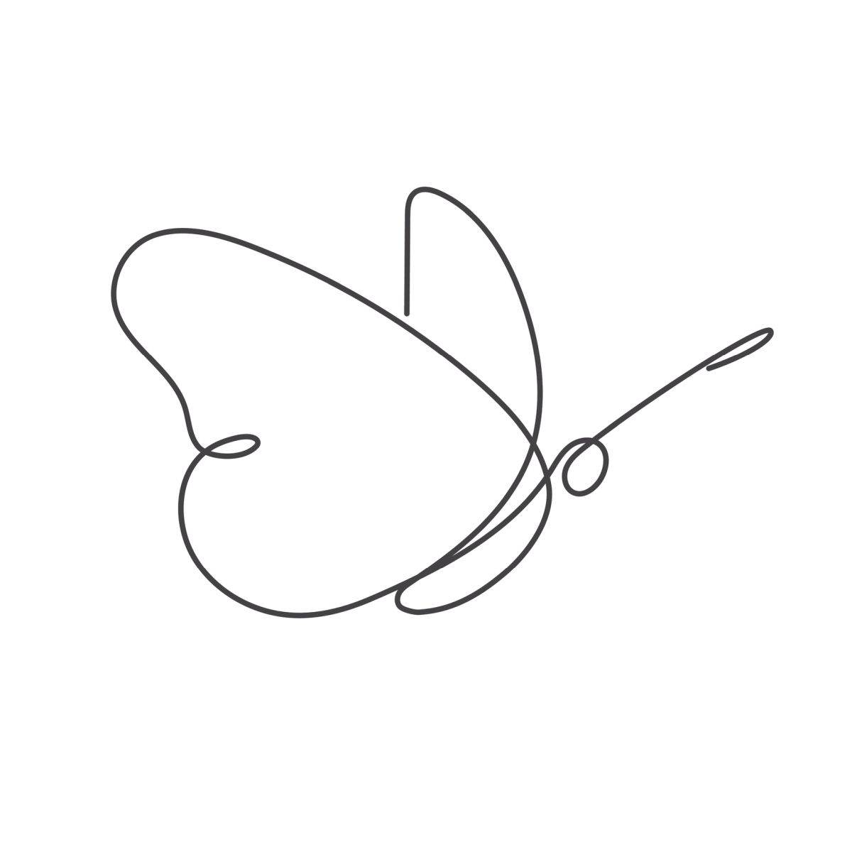 20 Easy Butterfly Drawing Ideas-saigonsouth.com.vn