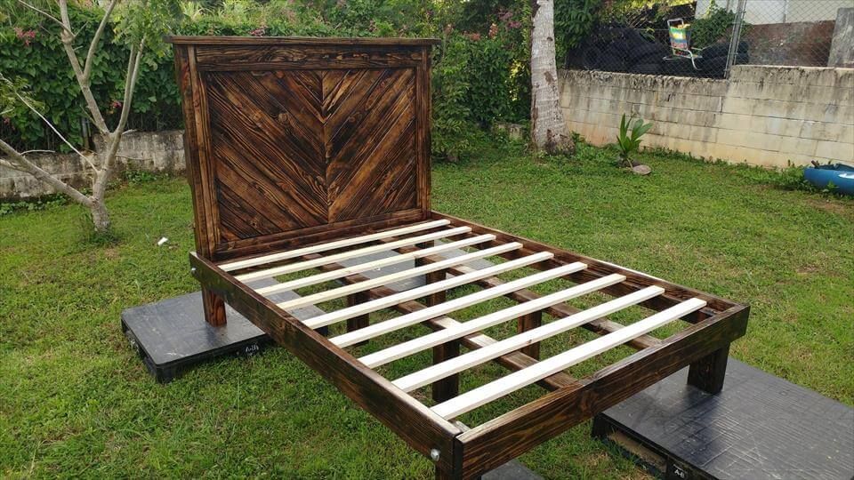 handmade-pallet-bed-frame