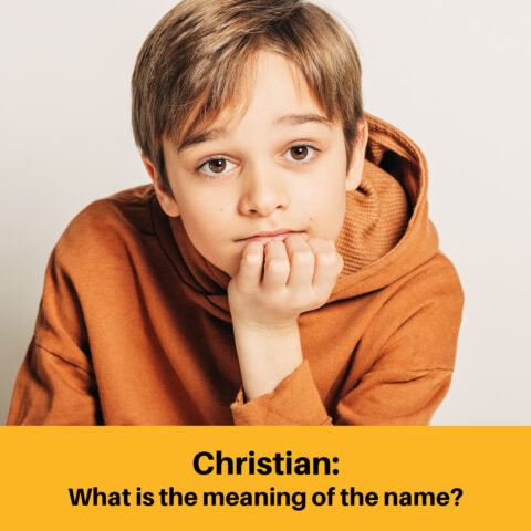 What Does the Name Christian Mean?