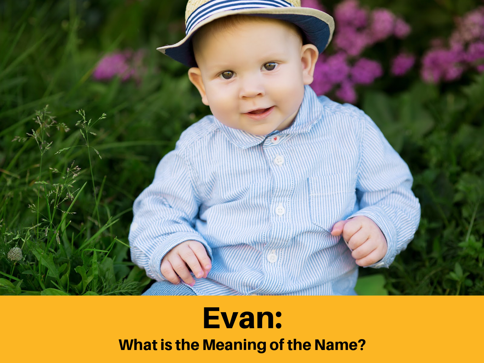 Evan:
 What is the meaning of the name?