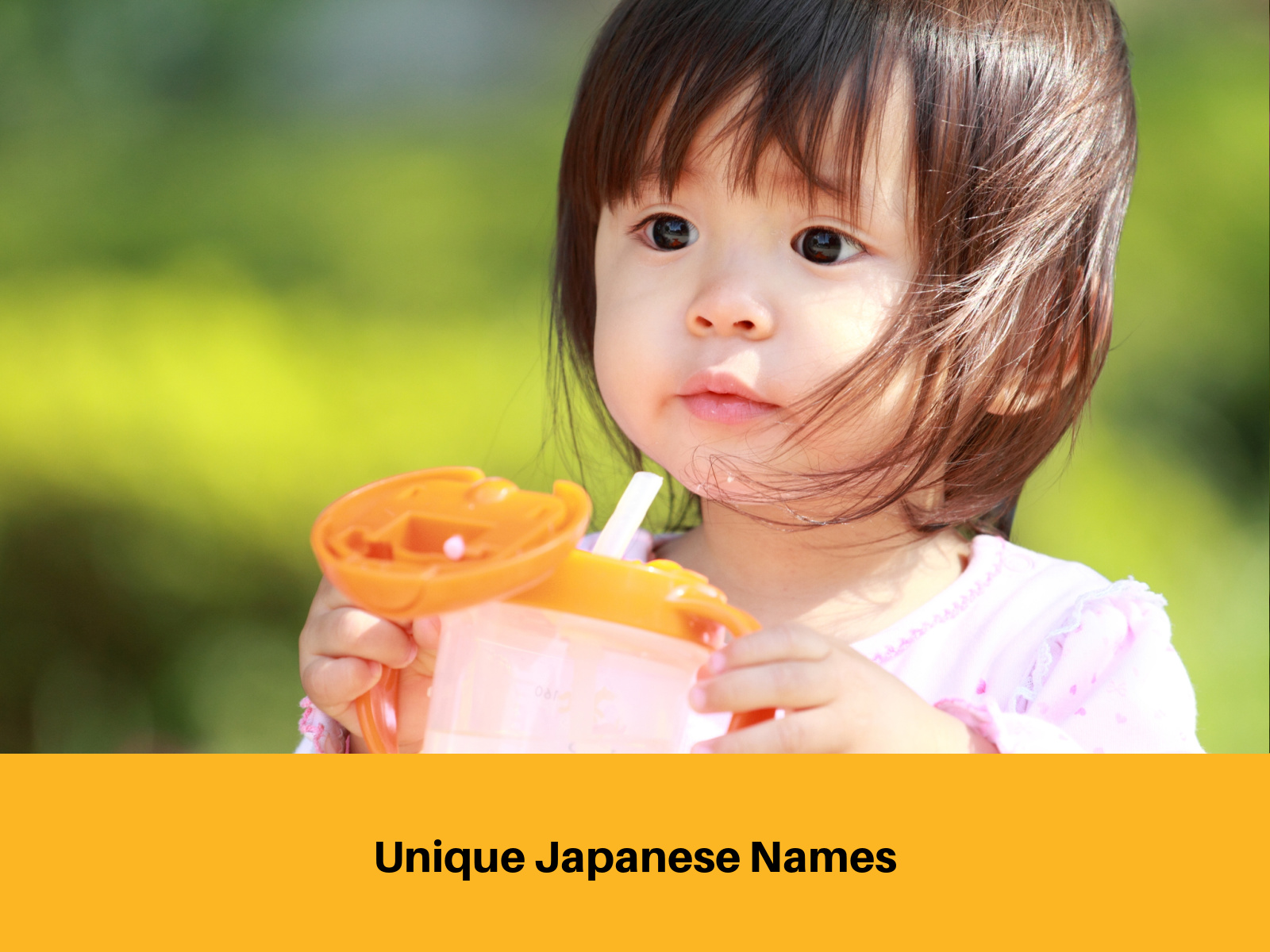 Unique Japanese Names 