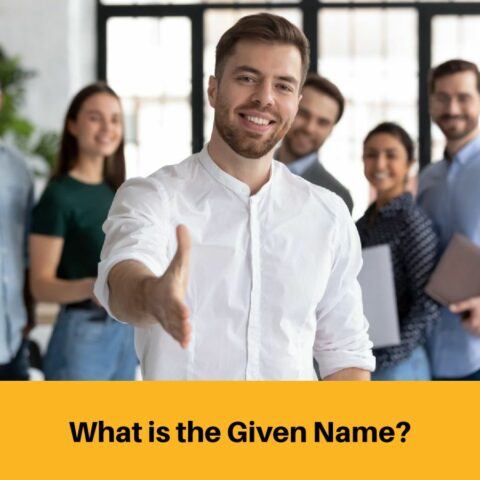 What is the Given Name?