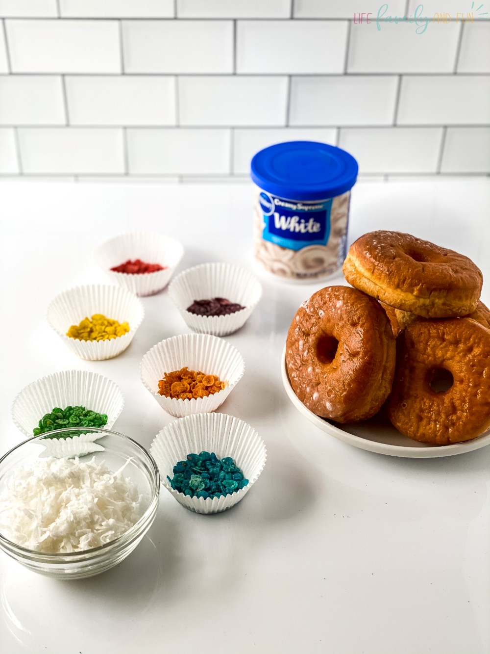 rainbow donuts ingredients