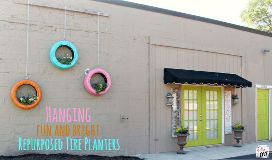 repurposed-tire-planters-