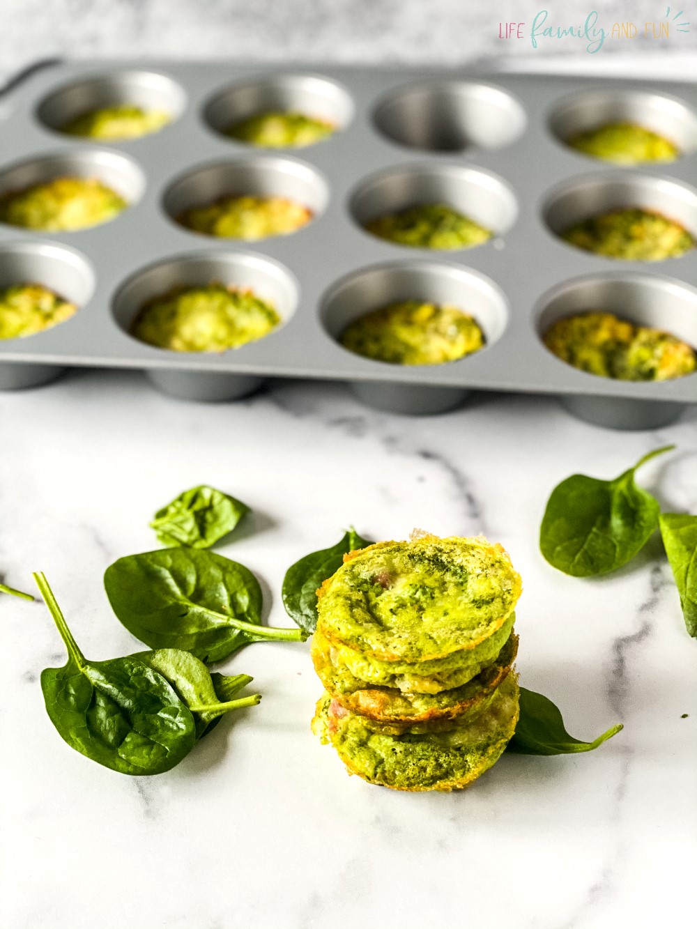 spinach egg muffins with ham recipe (14)