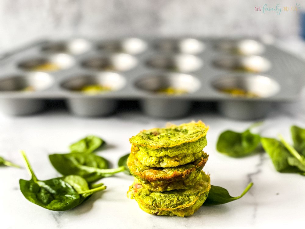 spinach egg muffins with ham recipe (16)