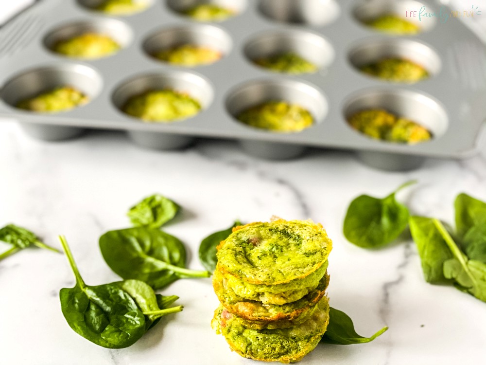 spinach egg muffins with ham recipe (17)