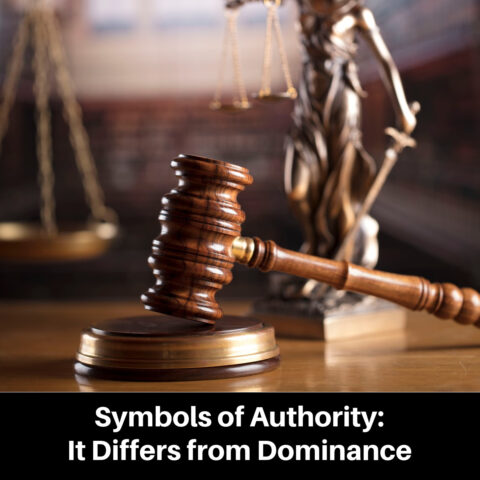 Symbols of Authority: It Differs from Dominance