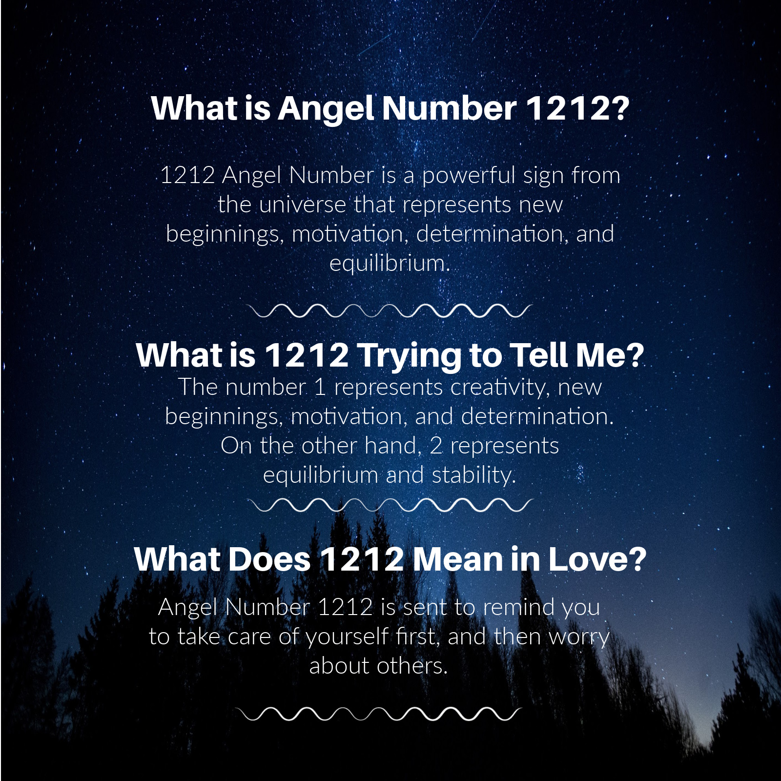 1212 angel number infographic