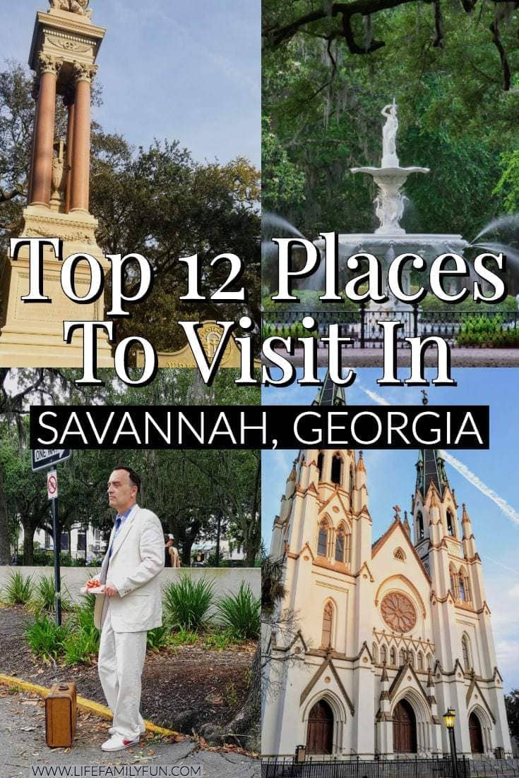Top places to visit in savannah georgia