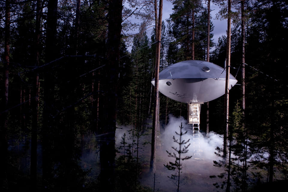ufo tree house